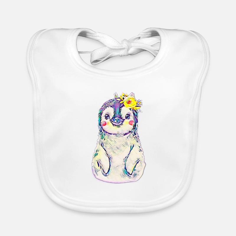 Penguin Organic Baby Bibs