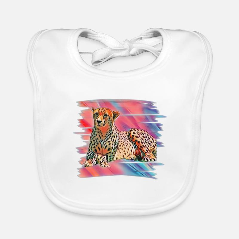 guépard Bavoir bio Bébé