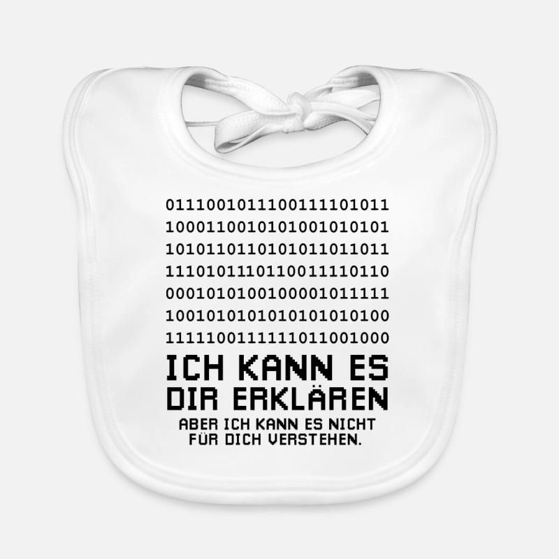 Programmierer Informatiker Baby Bio-Lätzchen