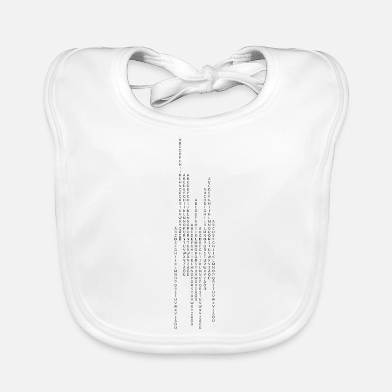 Dusseldorf vertical Organic Baby Bibs