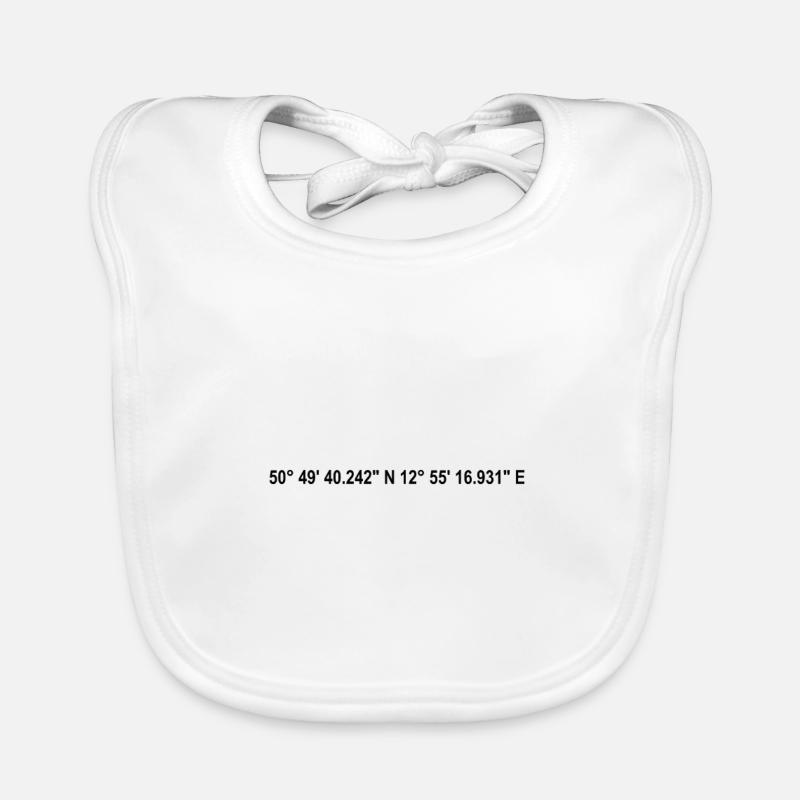 Chemnitz Coordinates Organic Baby Bibs