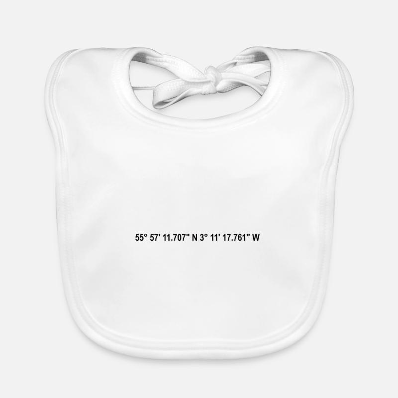 Edinburgh Coordinates Organic Baby Bibs