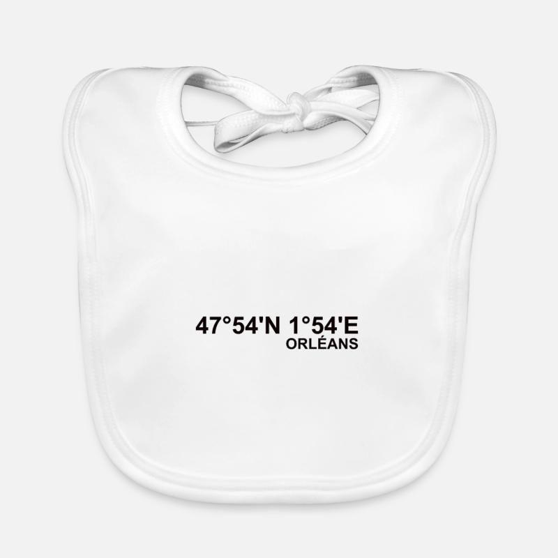 Orléans coordinates Organic Baby Bibs
