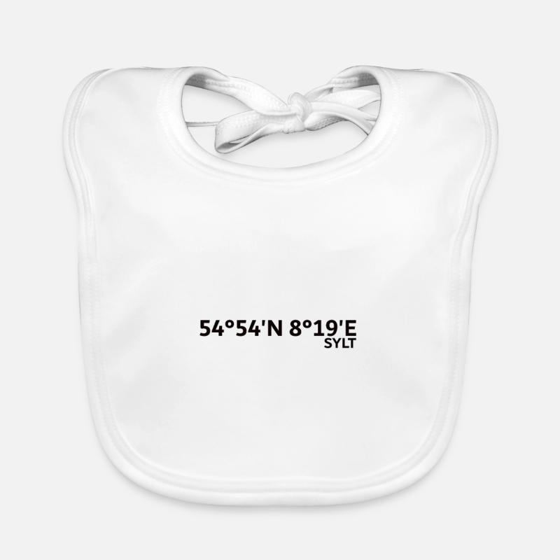 Sylt coordinates Organic Baby Bibs