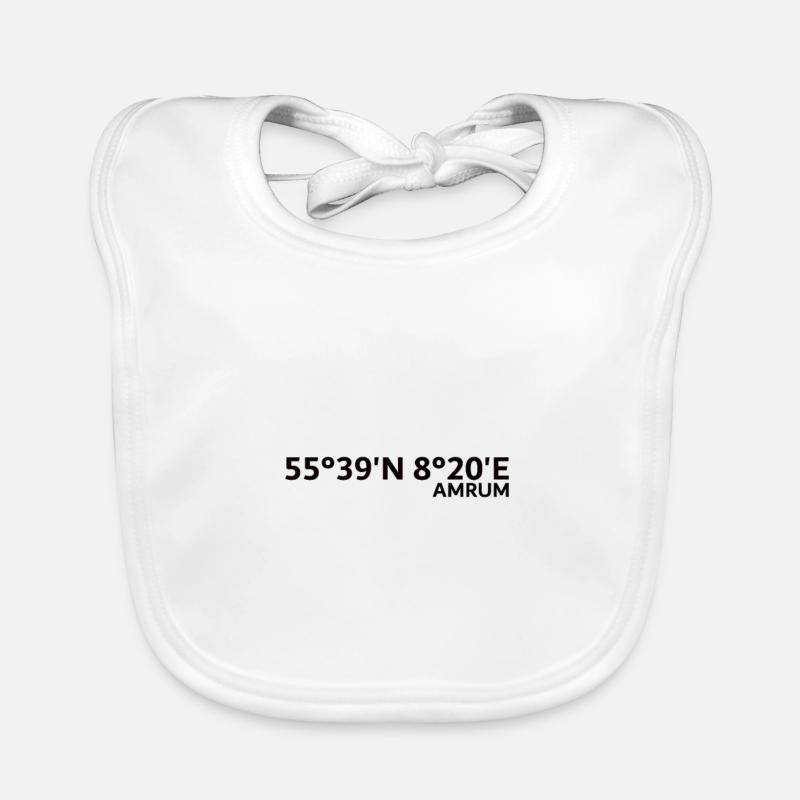 Amrum Coordinates Organic Baby Bibs