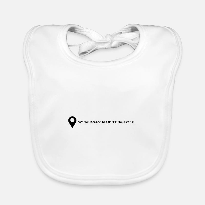 Braunschweig coordinates Organic Baby Bibs