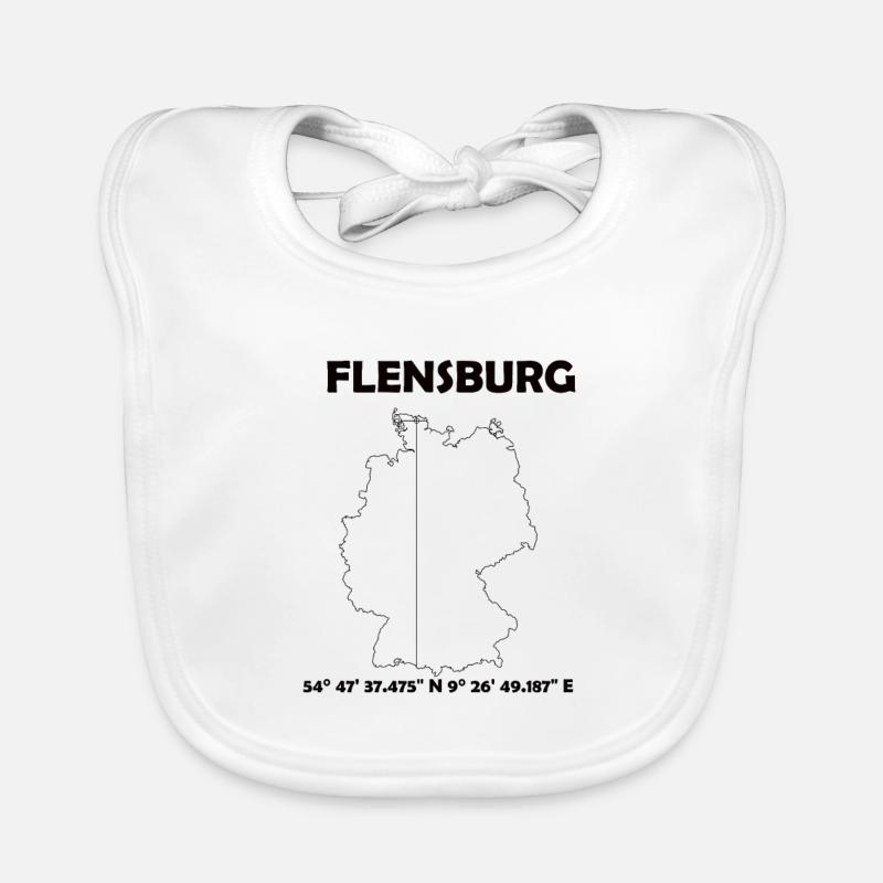 Flensborg Kort Hagesmække af økologisk bomuld