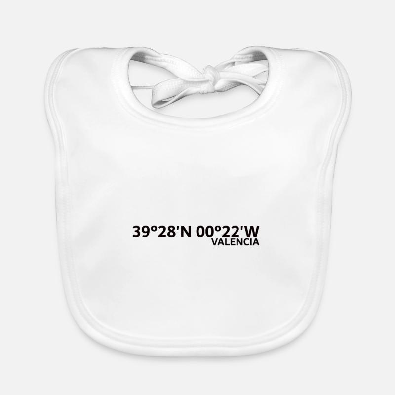 Valencia Coordinates Organic Baby Bibs