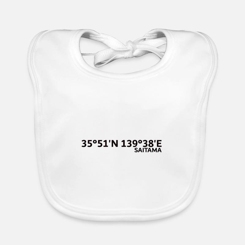 Saitama Coordinates Organic Baby Bibs