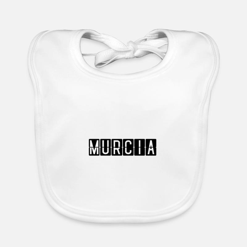 Panneau de l’aéroport de Murcie Bavoir bio Bébé
