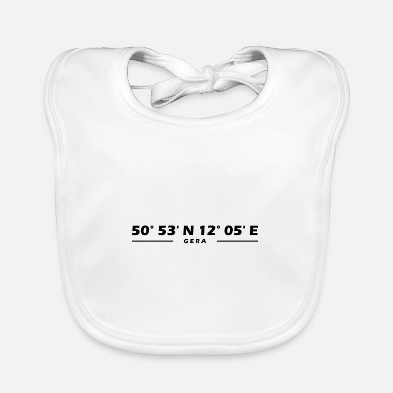 Gera coordinates Organic Baby Bibs