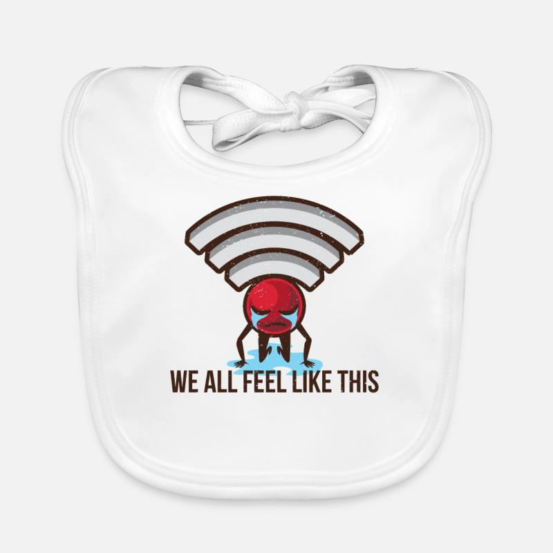 Funny Gamer Programmer Computer Gift Organic Baby Bibs