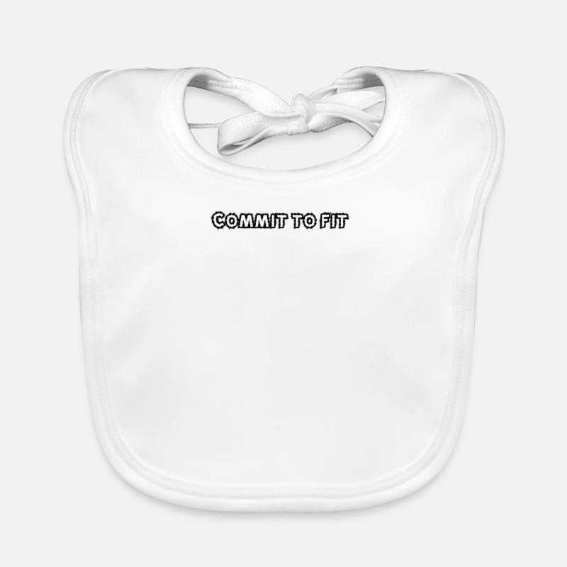 Fitness - Commit to fit Organic Baby Bibs