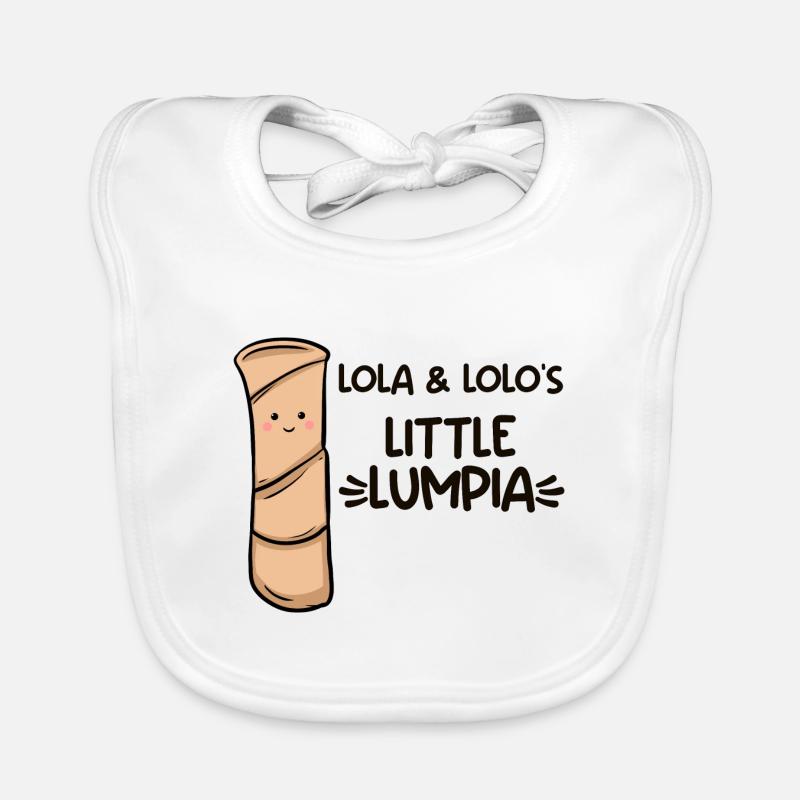 Philippines Filipino Spring Roll I Cadeau Bavoir bio Bébé