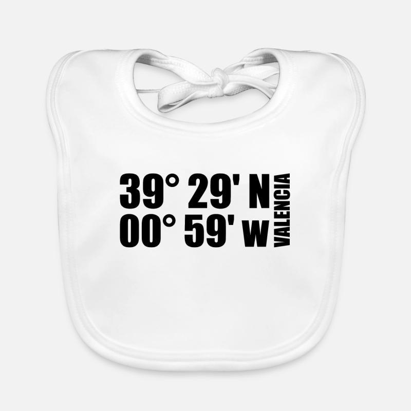 Valencia Coordinates Organic Baby Bibs