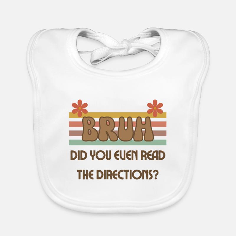 Bruh avez-vous même lu le professeur Directions Cool Bavoir bio Bébé