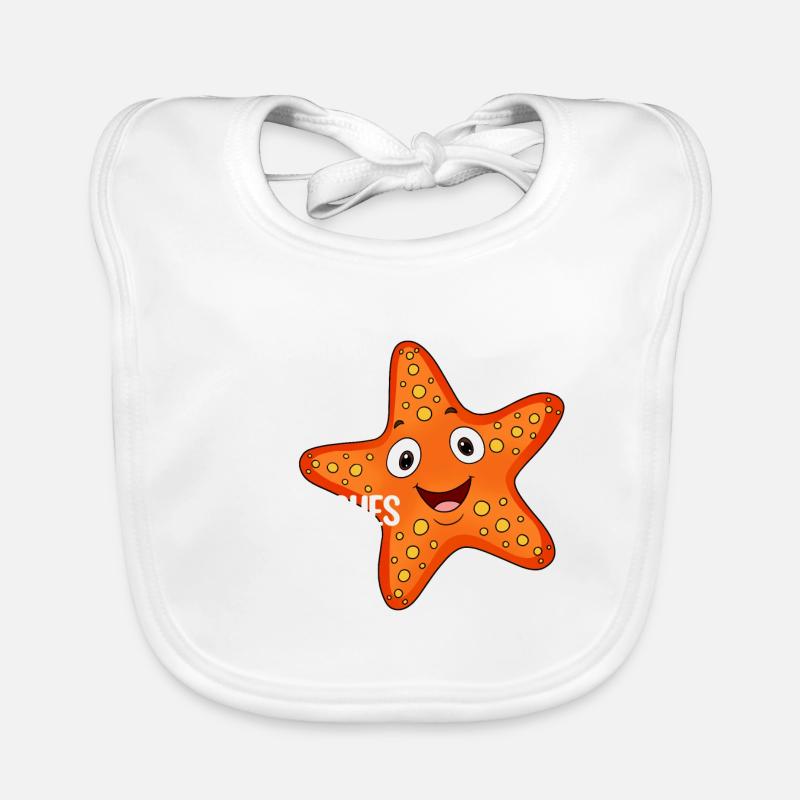 Seestern Baby Bio-Lätzchen