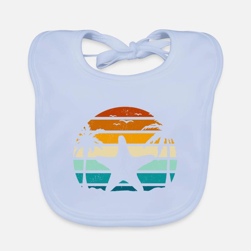 Seestern Baby Bio-Lätzchen