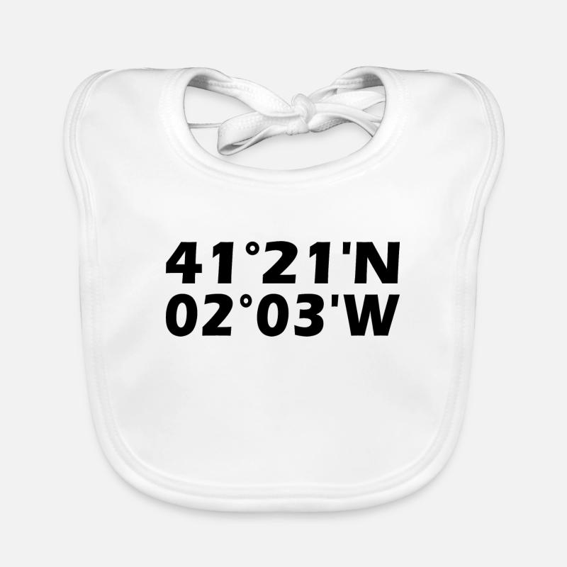 Sant Boi de Llobregat coordinates Organic Baby Bibs