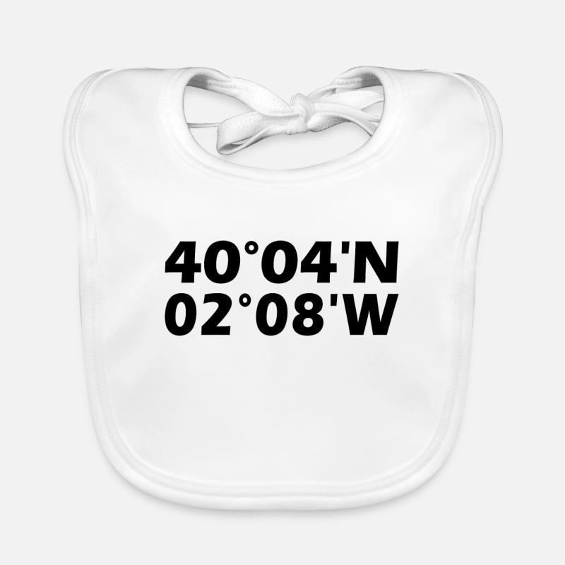 Cuenca coordinates Organic Baby Bibs