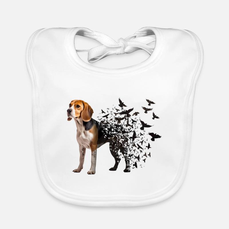 Beagle Organic Baby Bibs