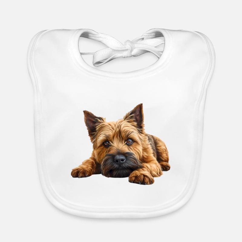 Cairn Terrier Bavoir bio Bébé