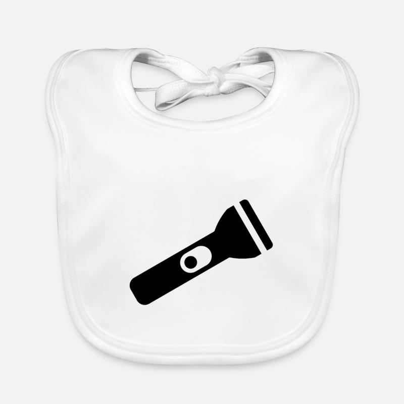 Flashlight Organic Baby Bibs
