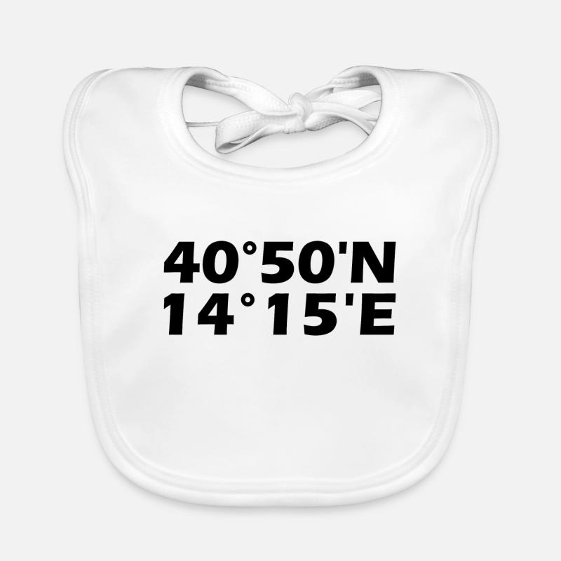 Naples Coordinates Organic Baby Bibs