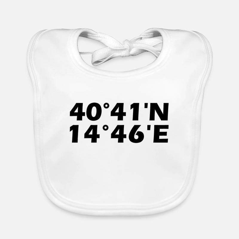 Salerno Coordinates Organic Baby Bibs