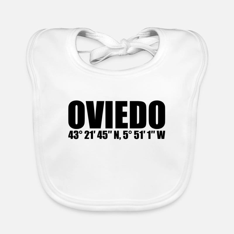 Coordonnées d’Oviedo Bavoir bio Bébé