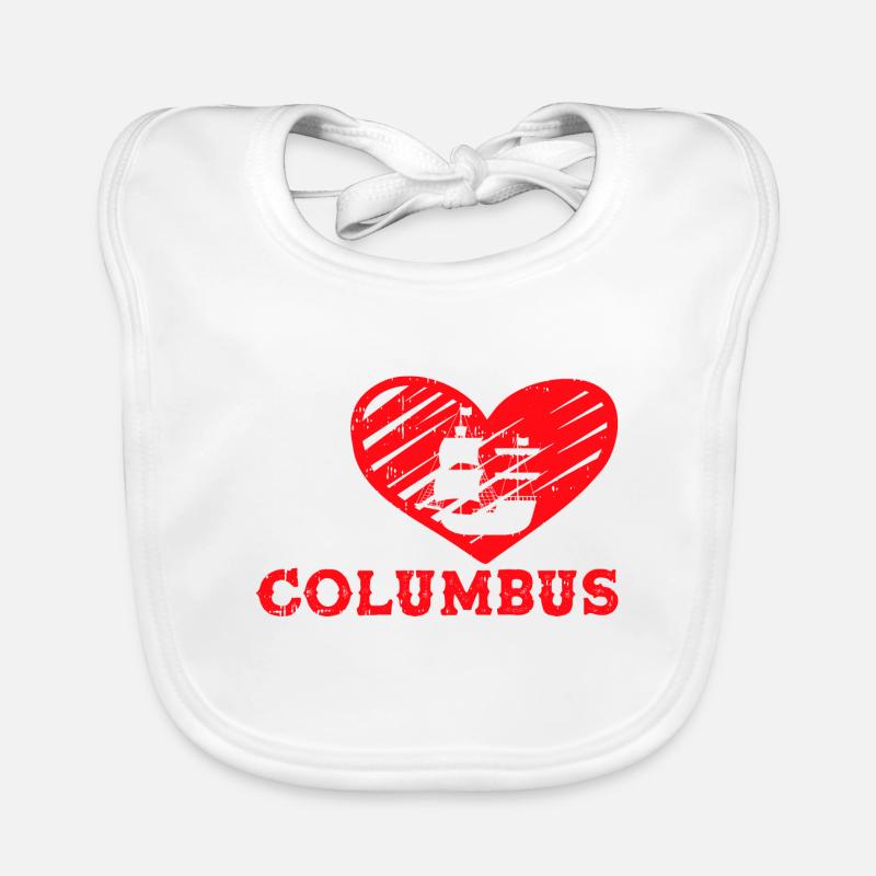 Christopher Columbus Baby Bio-Lätzchen