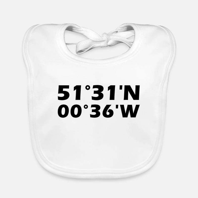 Slough Coordinates Organic Baby Bibs