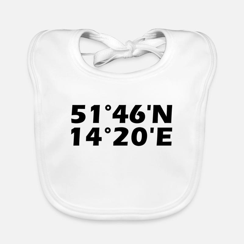 Cottbus coordinates Organic Baby Bibs