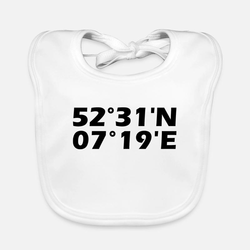 Coordonnées de Lingen (Ems) Bavoir bio Bébé