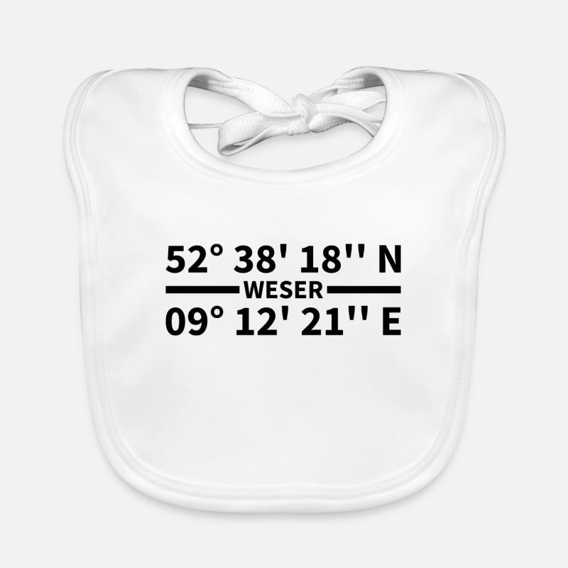 Coordonnées de la Weser Bavoir bio Bébé