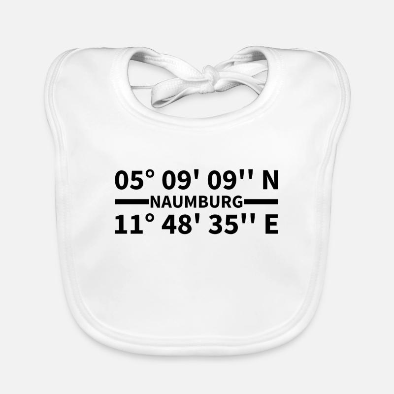 Naumburg coordinates Organic Baby Bibs