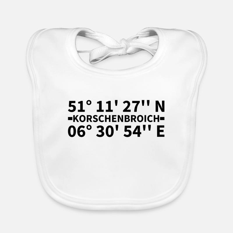 Korschenbroich coordinates Organic Baby Bibs