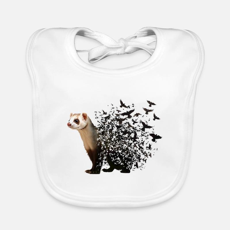 Furet Bavoir bio Bébé