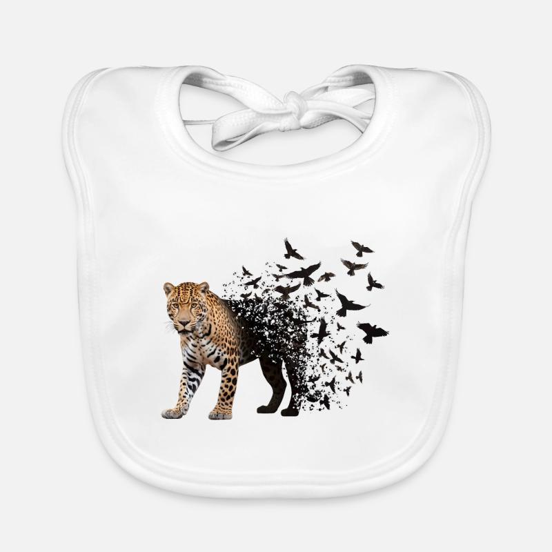 Jaguar Organic Baby Bibs