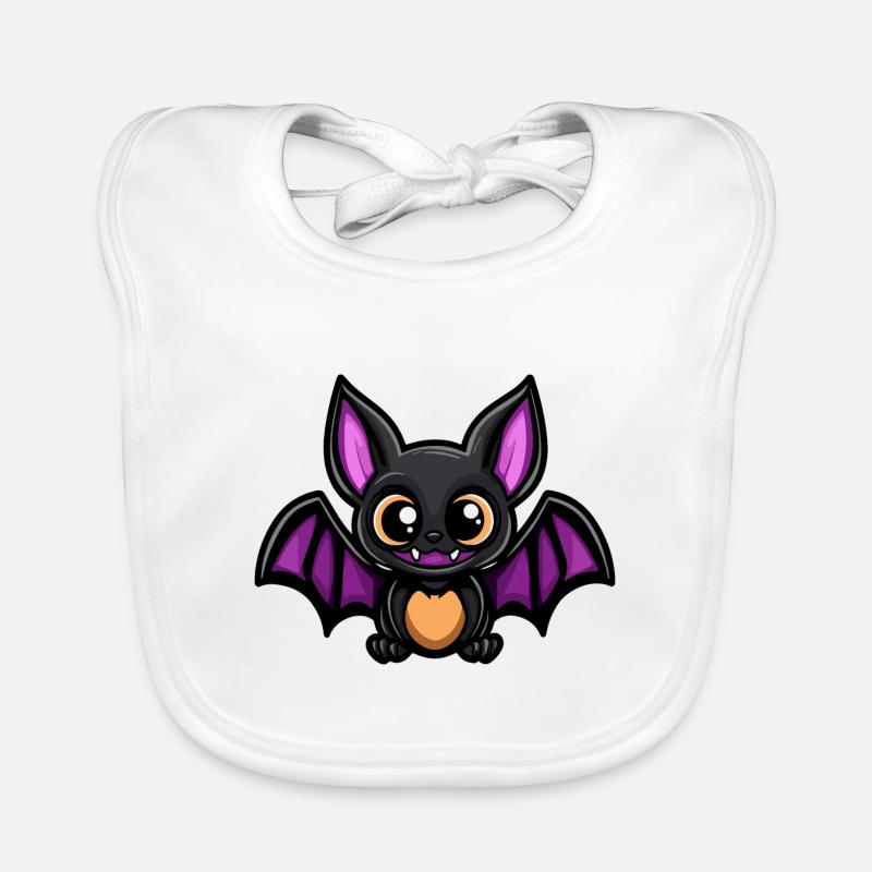 Fledermaus Halloween Lustig Baby Bio-Lätzchen