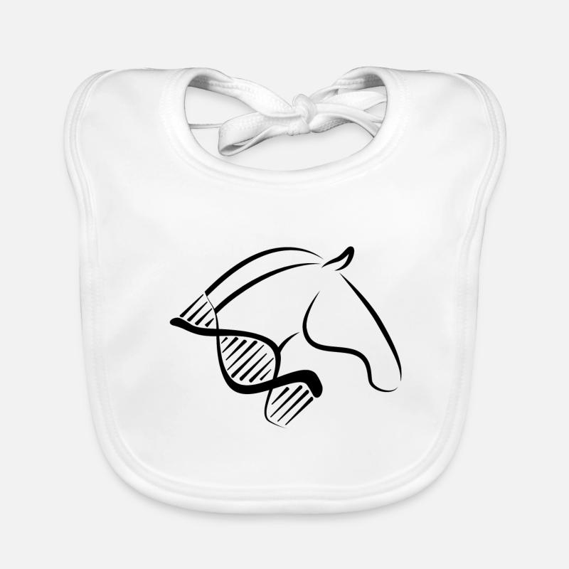 Cavalière Perd ADN Design Bavoir bio Bébé