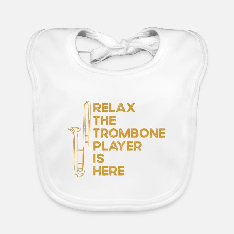 Trombone Bavoir bio Bébé