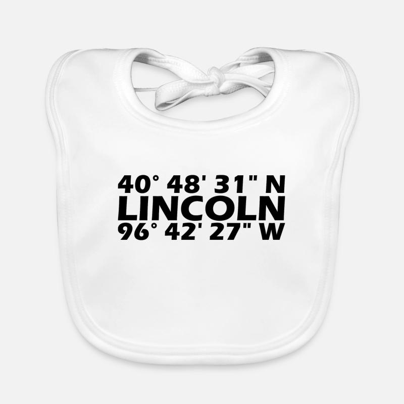 Lincoln Coordinates Organic Baby Bibs