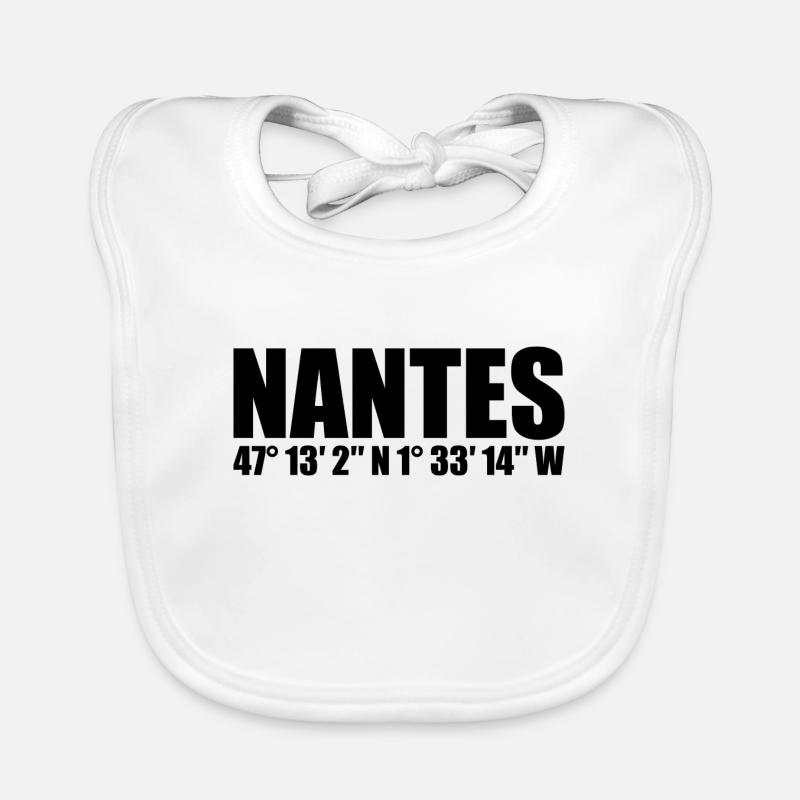 Nantes Coordinates Organic Baby Bibs