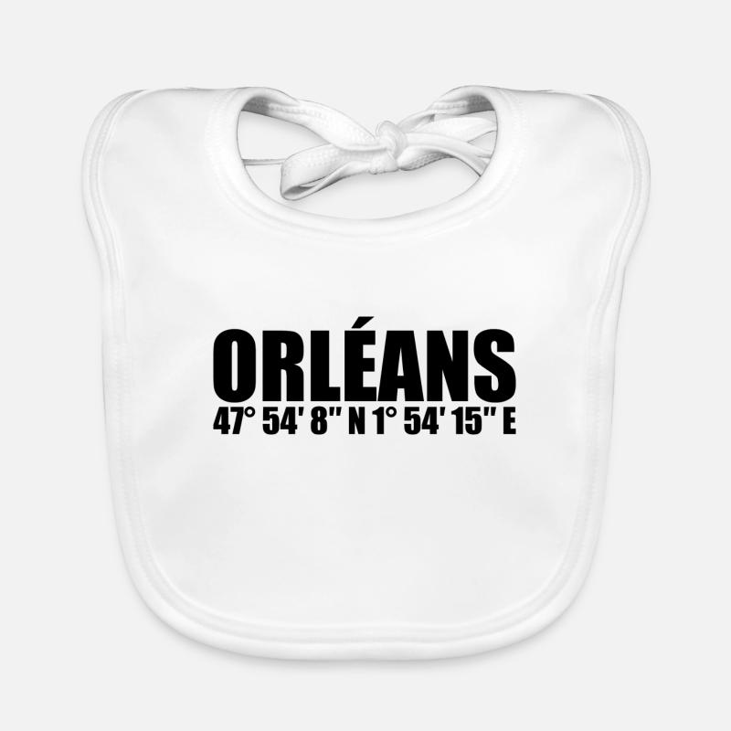 Orléans coordinates Organic Baby Bibs