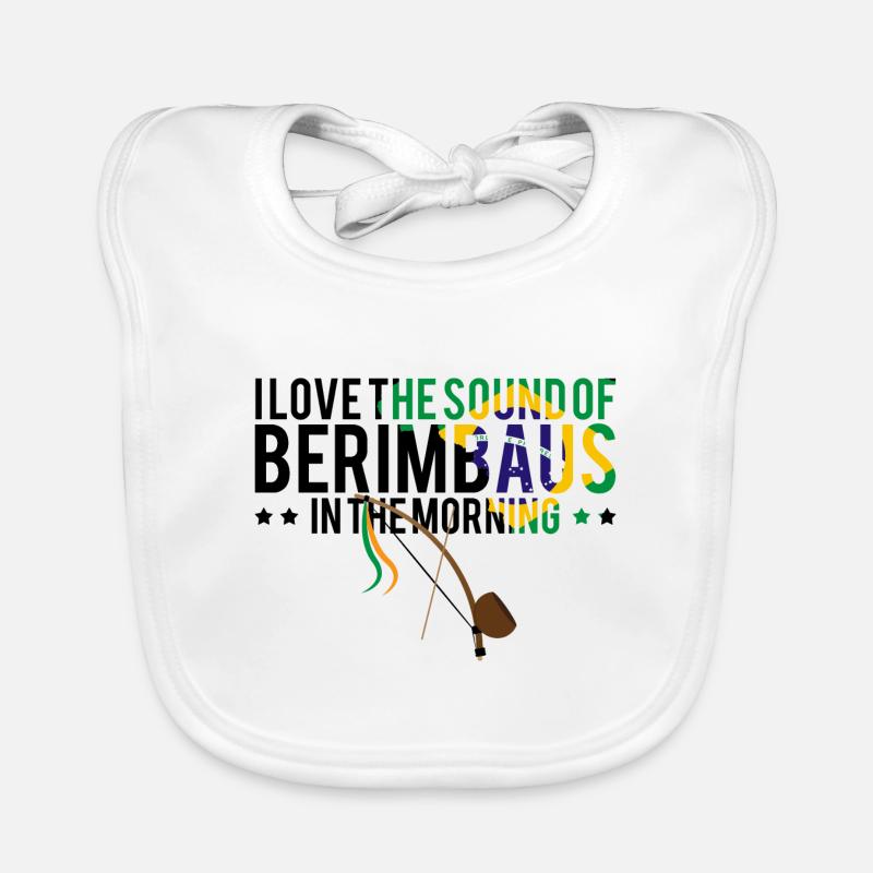 Capoeira Athletic for Afro-Brazilian dance Organic Baby Bibs