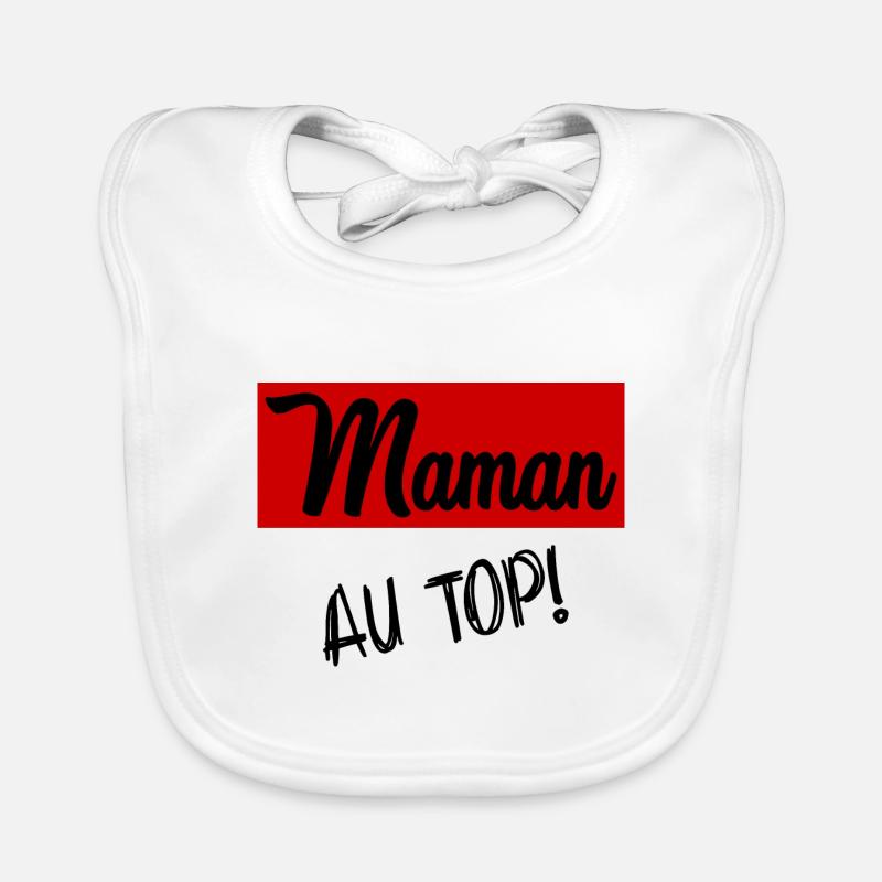 MUTTERTAG. SCHÖNEN MUTTERTAG. MAMA Baby Bio-Lätzchen