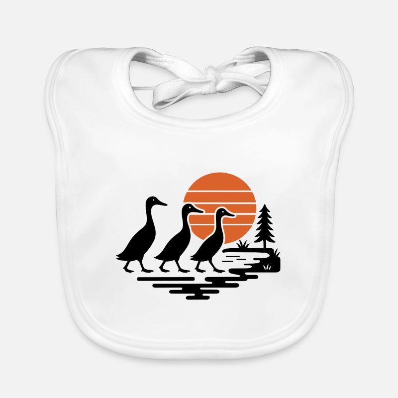 Canards Canard Canard Canard Élevage de Canards Bavoir bio Bébé