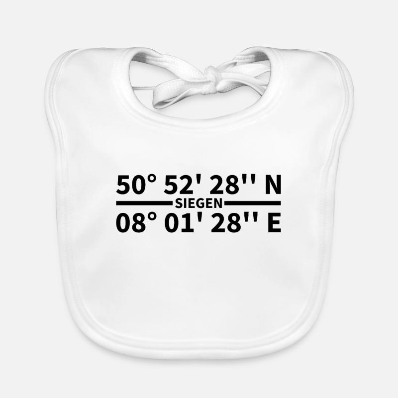 Siegen Coordinates Organic Baby Bibs