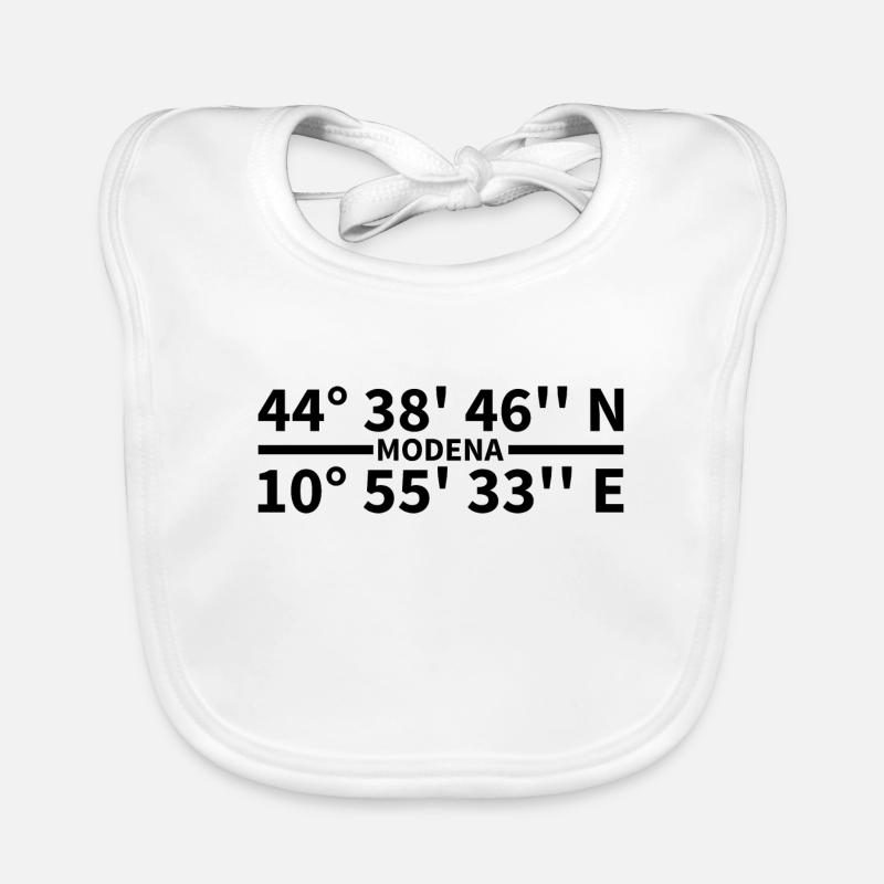 Modena coordinates Organic Baby Bibs